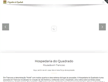 Tablet Screenshot of hospedariadoquadrado.com
